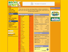 Tablet Screenshot of bolaonanet.com.br